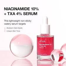 ANUA Niacinamide 10% + TXA 4% Serum 30ml - Suero Antimanchas con Ácido Tranexámico