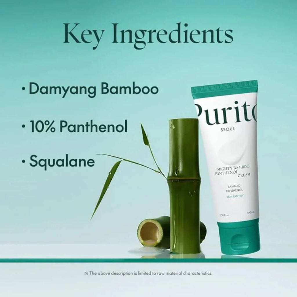 Purito Seoul - Mighty Bamboo Panthenol Cream 100ml