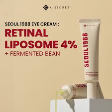 K-Secret Seoul 1988 Eye Cream Retinal Liposome 4% + Fermented Bean 30ml