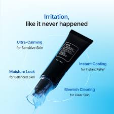 Dear Klairs Midnight Blue Clearing Water Cream 50g - Crema Gel Hidratante para Piel Grasa y Acné