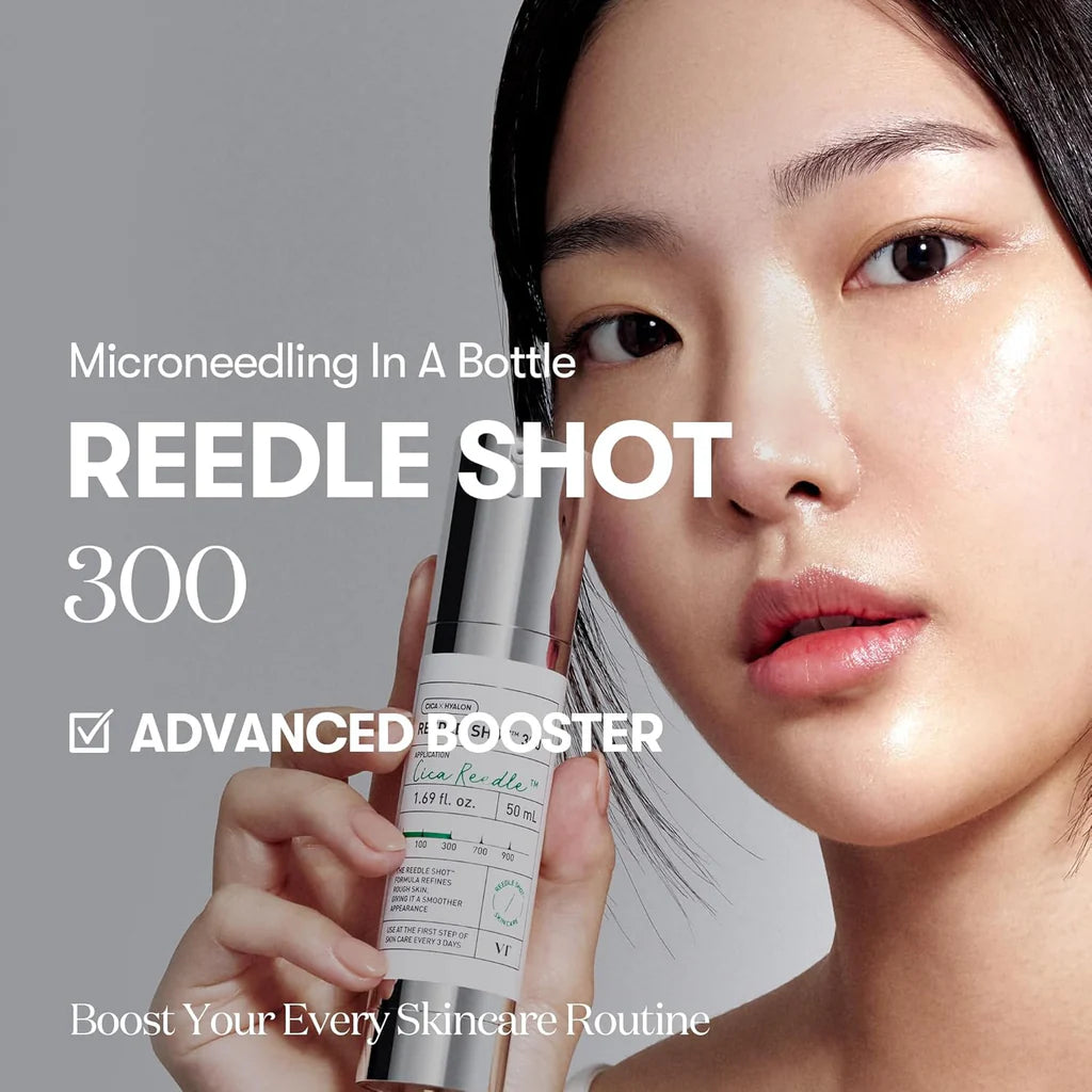 VT COSMETICS Reedle Shot 300 Essence 50ml - Esencia con Microagujas Cica Reedle
